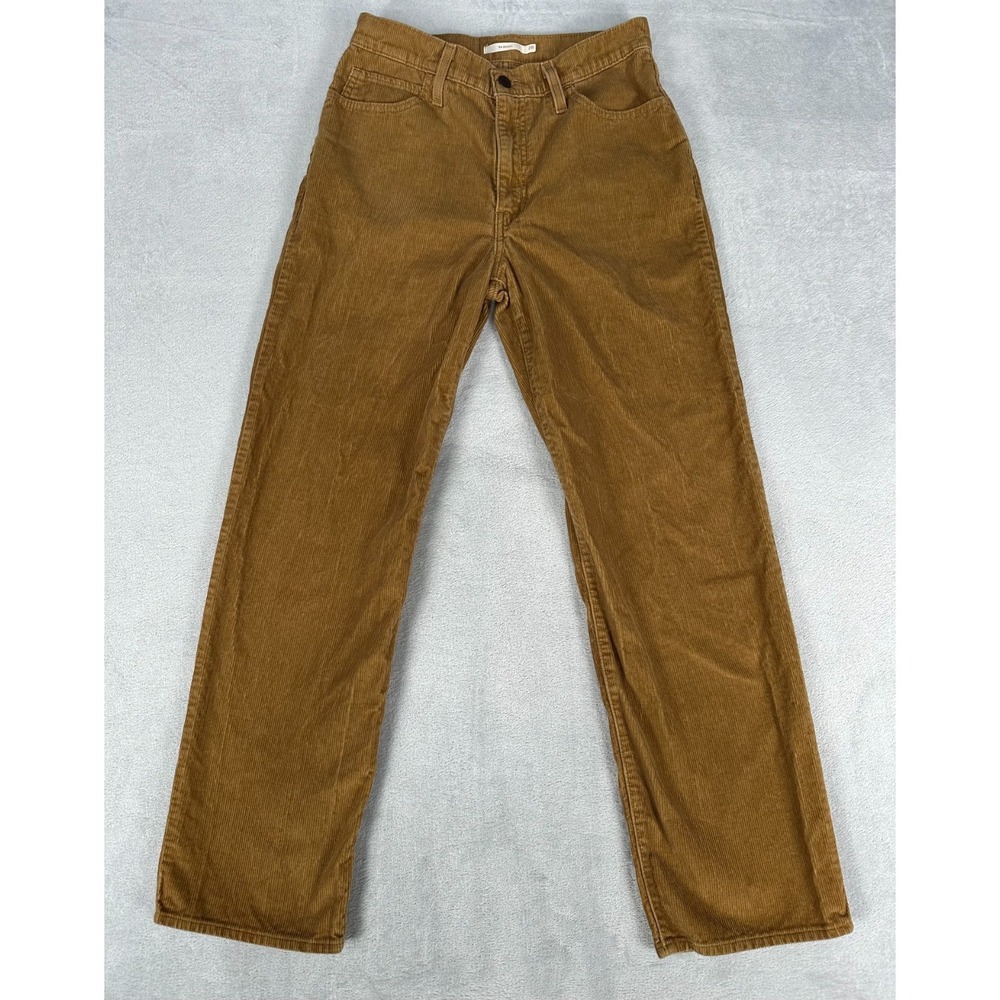 Levi's Women's '94 Baggy Dark Tan Corduroy Pants - Size 28x31